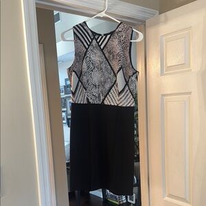 Jack Dress size 4. Black, white, pink, gray.